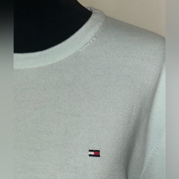 Tommy Hilfiger Men's Signature Heathered Crew-Neck Pullover Sweater - Size XL - Picture 4 of 7